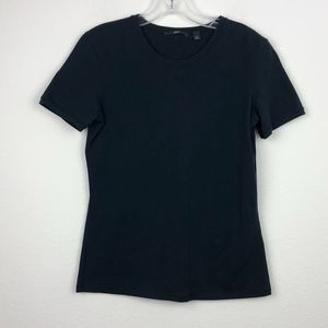 Black Hugo boss crew neck cotton t-shirt M